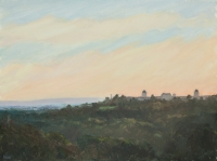 'Early, Studley Park 1.' Alexandra Sasse, Oil on canvas. 2013